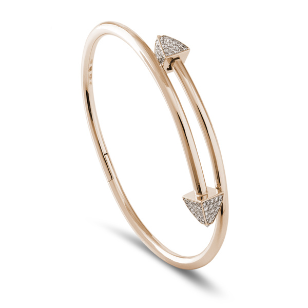 Gaia Twin Stud Pavé Armband