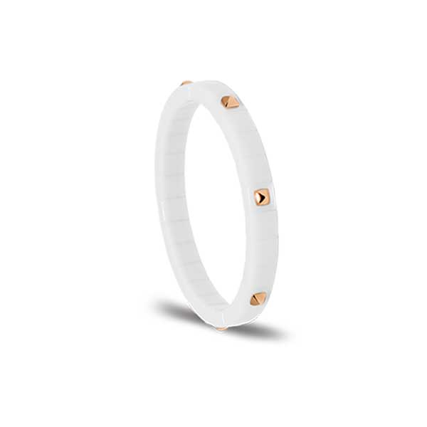 Pax White Ceramic RG Bracelet